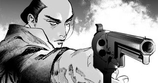 江戸時代に裏社会で暗躍する若き番頭…華麗な回転式拳銃の手さばきに「アクションに圧倒」の声【漫画】