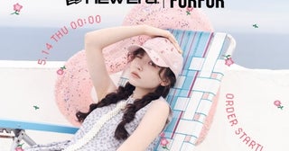 FURFUR×NEW ERAのコラボアイテムが登場！フェミニンカジュアルなキャップ＆キャップポーチ、ロゴTがラインナップ