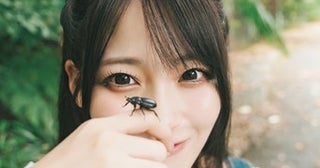 SKE48入内嶋涼、カブトムシ＆歯磨きカットなど先行公開