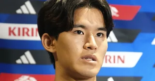 【サッカー日本代表】後藤啓介が描く、2030年ワールドカップへの道筋「今は上田選手が圧倒的な存在ですけど...」