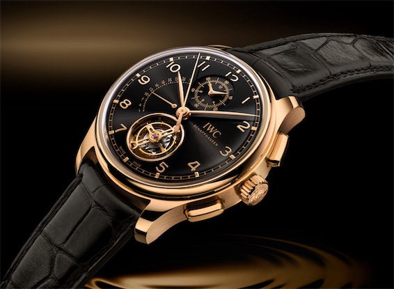 IWCシャフハウゼンの新作モデル「ポルトギーゼ・トゥールビヨン・レトログラード・クロノグラフ」