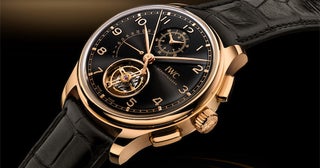 IWCシャフハウゼンの新作モデル「ポルトギーゼ・トゥールビヨン・レトログラード・クロノグラフ」
