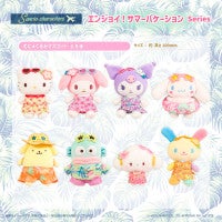 サンリオ“夏休み”テーマのグッズが予約開始！ボタニカル柄の「むにゅぐるみマスコット」など展開