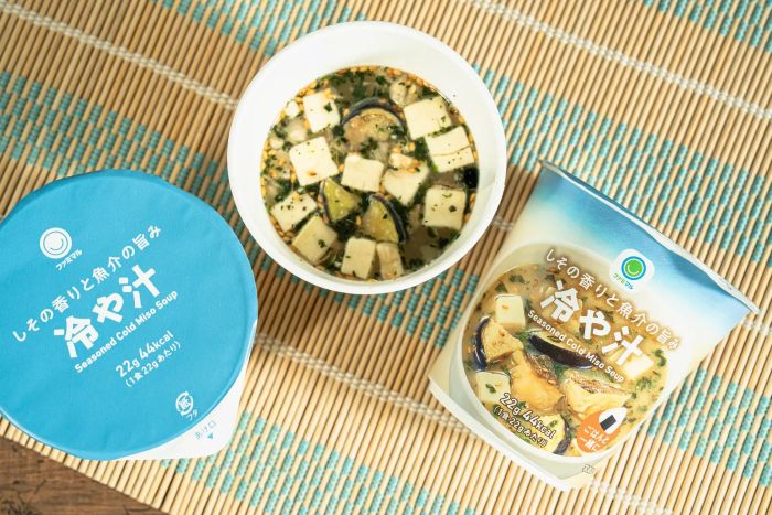 暑い日にもさっぱりおいしく食べられるファミマルから「冷や汁」がカップで登場