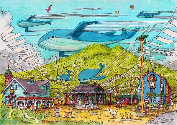 【兵庫県姫路市】ザッパ村にあるクジラモニュメントのデザインを今年も募集！ペイントイベントも開催