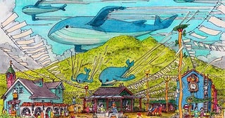 【兵庫県姫路市】ザッパ村にあるクジラモニュメントのデザインを今年も募集！ペイントイベントも開催