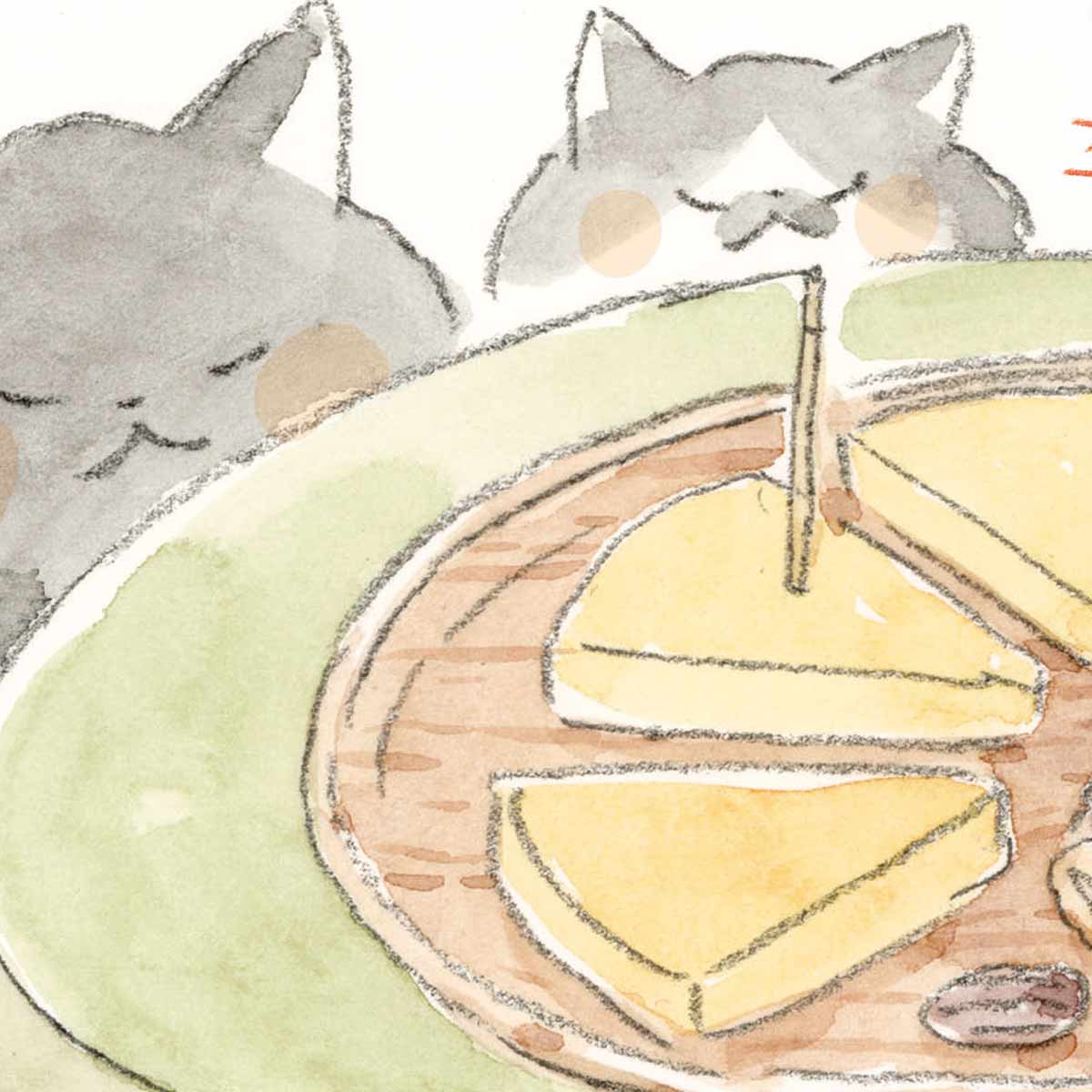 四十にして惑わずって誰が言ったんだろう…と悩む人間に猫たちは…？／深夜3時のくろねこ喫茶2(15)