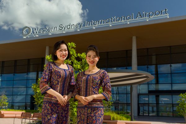 シンガポール航空、シンガポール〜ウェスタンシドニー線を開設11月23日から1日1往復