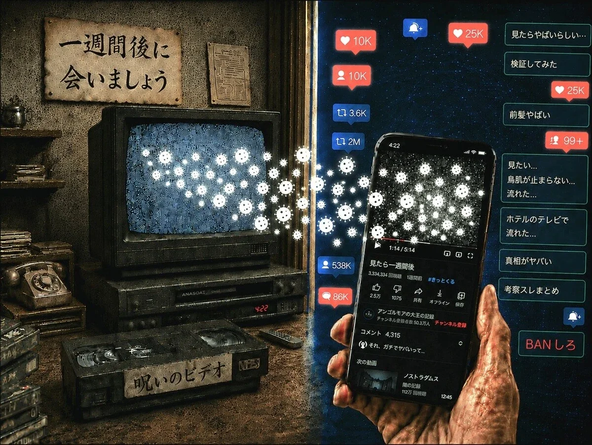 『リング』はあの時代だからこそ生まれた物語だった？「リングウイルス」についての考察 【「新型コロナウイルス学者」の平凡な日常】