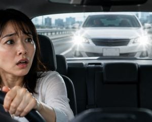 高速道路で執拗なパッシング…あおり運転の被害者が最後に見た“痛快な瞬間”「自業自得ってこういうことですね」
