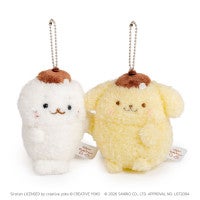 「しろたん×ポムポムプリン」7．31発売！全長55cmの抱き枕やペアキーホルダーなど登場