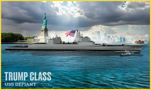 トランプ大統領が"戦艦トランプ"の建造を発表！これは史上最大＆最強戦艦？それとも超大型の「標的艦」となる？