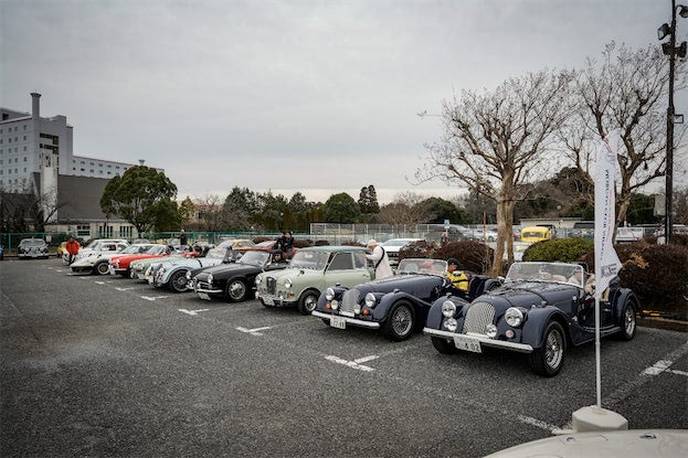 クラシックカーイベントの新年会｜36回目のモーガン・クラブ・ニッポン（MCN）ニューイヤーラリー開催