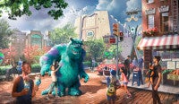 米『モンスターズ・インク』新エリアのストーリー発表モンスターの街に人間を初招待