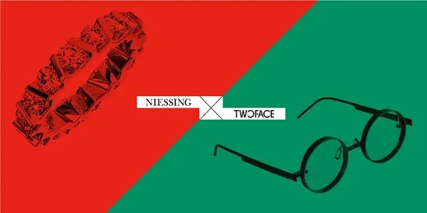 アイウエアブランド「TWOFACE」とドイツのモダンジュエラー「NIESSING」がコラボ！