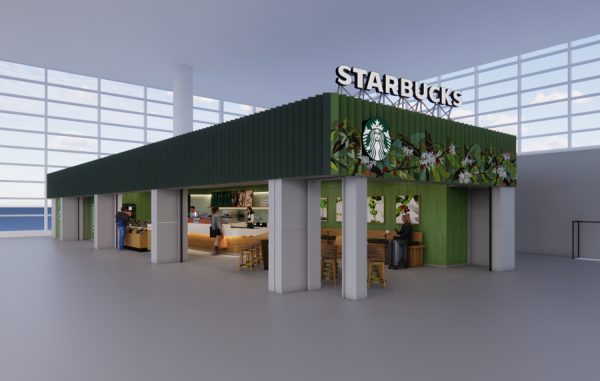 中部国際空港T1「スターバックス」、7月1日オープン