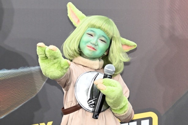 永尾柚乃、グローグー姿で“SWの日”イベント登場「ちょっとした仕草とか声とかがすっごくかわいくて、目がハートになりそう」