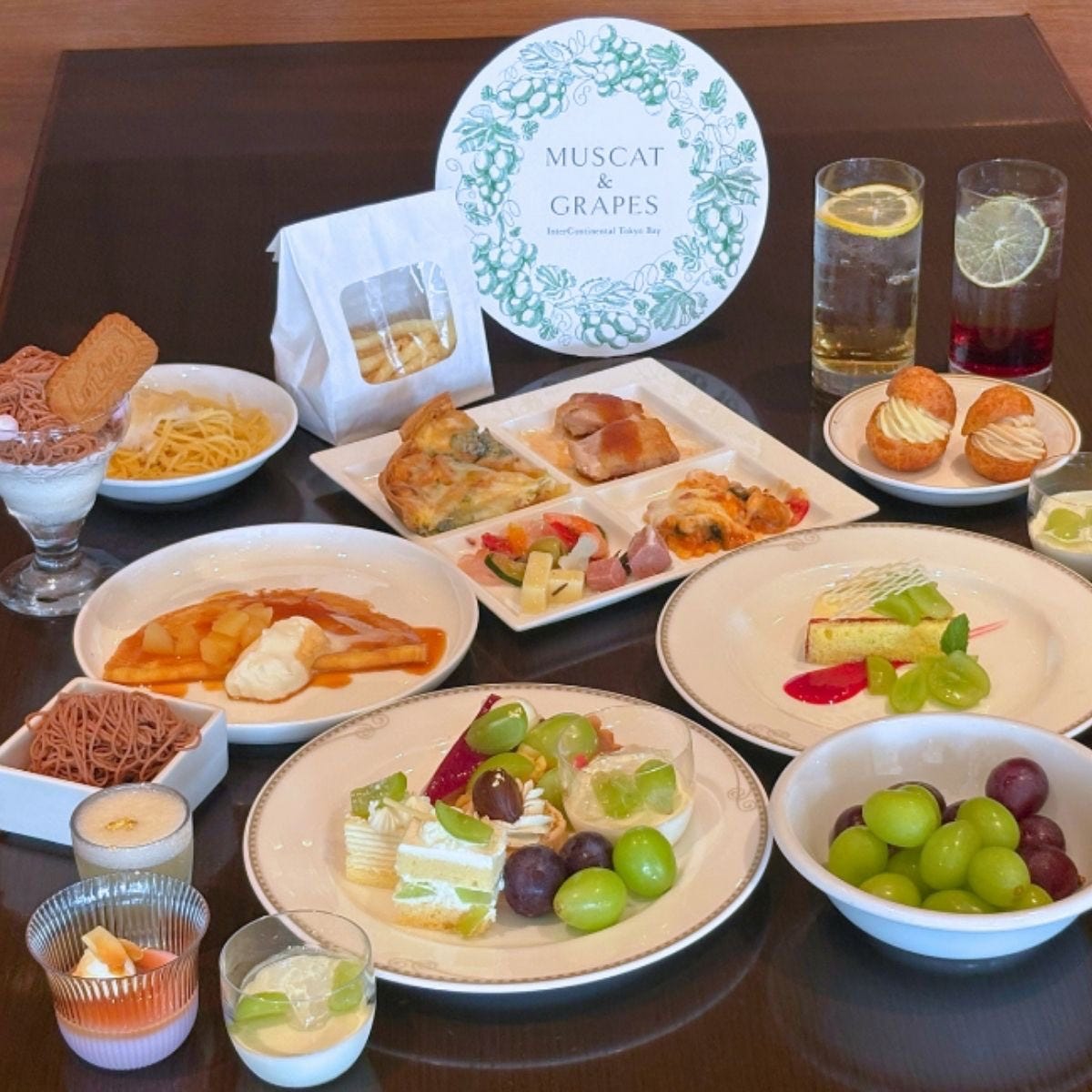 シャインマスカット食べ放題や生絞りモンブランも！ホテル インターコンチネンタル 東京ベイの秋スイーツビュッフェを実食レポ