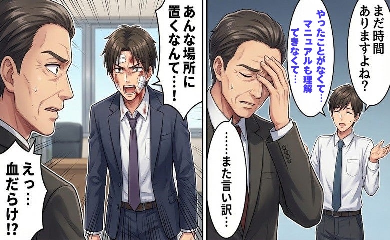 「自分は悪くない」ミスを認めない部下が血だらけに！？自責のなさが招いた結末に複雑な心境【体験談】