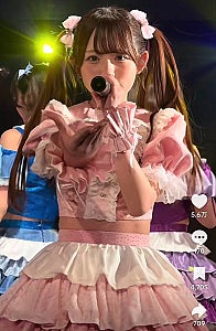 三好佑季（AND CaaaLL）「必ずアイドル界のピンクNo.1を獲ります！」SNSでのライブ写真や動画が話題に