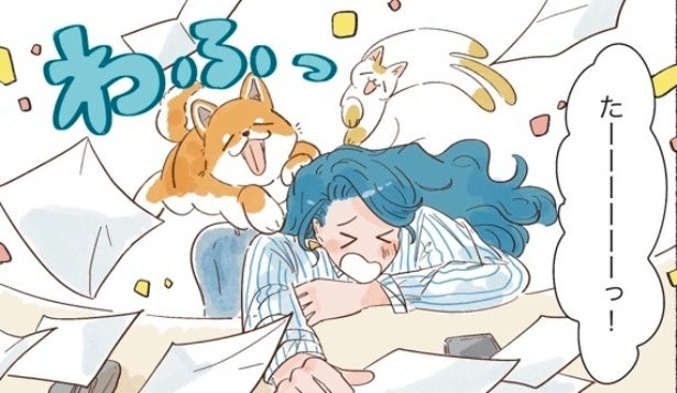 推しのライブ配信で、仕事で疲れた身体が癒される…”推し活”の幸せを描いた漫画に癒された読者から反響【漫画】