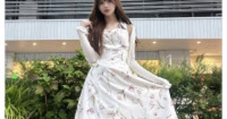 「167cm、高身長清楚お姉さんだよー」現役アイドルが清楚なワンピ姿に反響