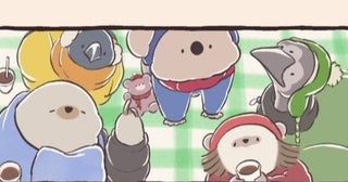 ナマケモノさんのサプライズ。公園で友達と過ごす、ゆったりした春の時間【コアラ絵日記4 #6】