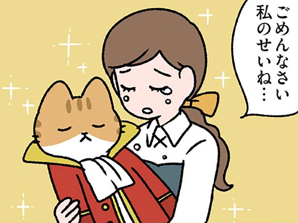 【美女と野獣なねこ】美女の涙で元に戻れた青年。求婚の行方は？
