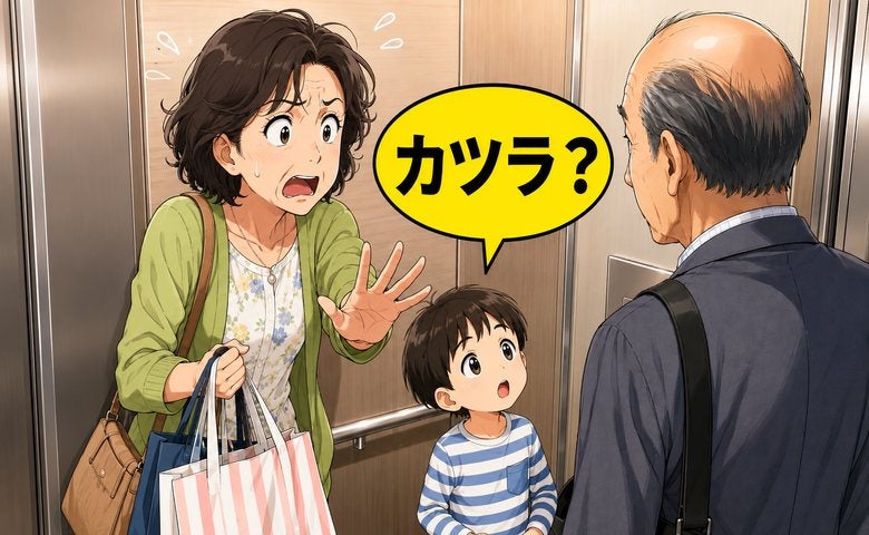 「気まずい…」用もない階で慌てて降りるはめに！孫の無邪気なひと言に大人が大焦りしたワケ【体験談】