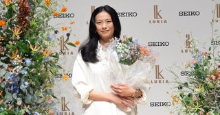 榮倉奈々「落ち込んだときは“大好き”と10回言って気持ちをリセットします」セイコー ルキア新アンバサダー就任発表会レポート