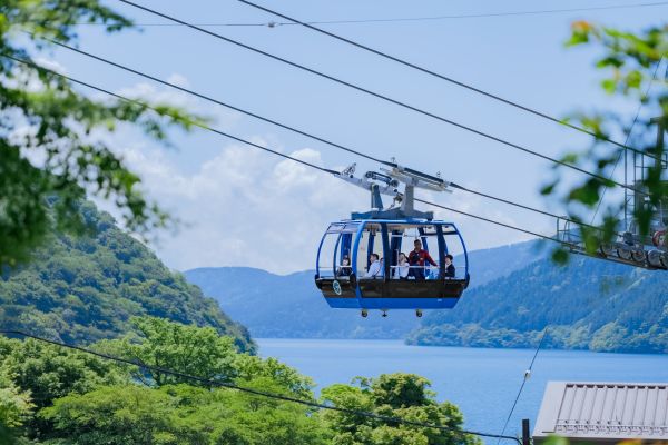 オープンエアー型ゴンドラで新緑を愛でる箱根のROPESTERが今年も運行