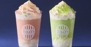 タリーズから白桃とメロンのご褒美フローズンドリンクが登場！16時以降はホイップが無料で2倍に