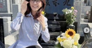 日航機墜落から41年、柏木由紀子が夫・坂本九さんのお墓参り「さみしさつのることもあります」