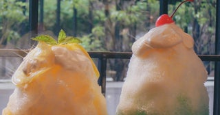 【奈良県奈良市】「喫茶52」看板ドリンク2種が、最後は本来の姿へ変化する夏限定かき氷として登場！