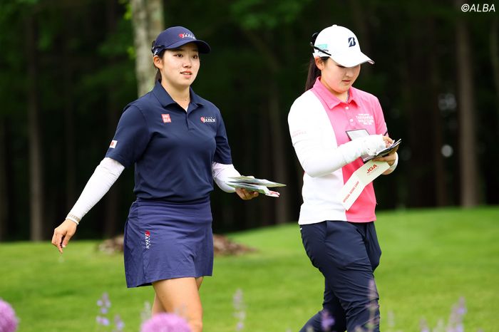 出場唯一の60台＆ボギーフリー岩永杏奈は首位に浮上し“アマ日本3冠”かかる最終日へ