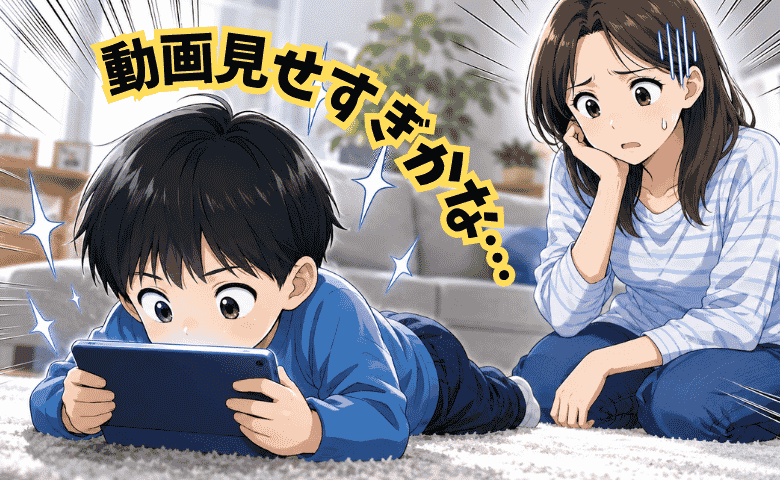 「もっと遊んであげて」その一言がつらい…→動画を見せるのは『手抜き育児』なのか？
