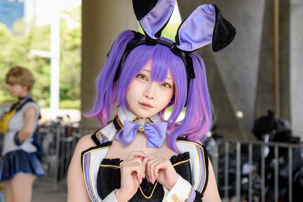 コスプレイヤー・宮本彩希「バニーガーデン2」英梨紗コスプレ「ボディーメークに励み、スタイルを再現」＜ニコニコ超会議＞