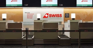 スイス、チューリッヒ空港改修工事でチェックインカウンターを一時変更