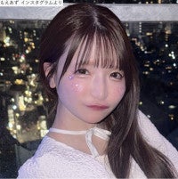 もえあず、水着でポージングお昼ご飯を食べてしまい「おなか必死にひっこめてる」