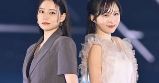 なごみ、ショート丈ジャケットで圧巻ウエスト披露 AKB48小栗有以は夏らしい透けコーデ【GirlsAward 2025SS】