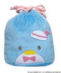 “はぴだんぶいのフェイス巾着”がカプセルトイに登場！ふわふわ素材＆パステルカラーの全6種類