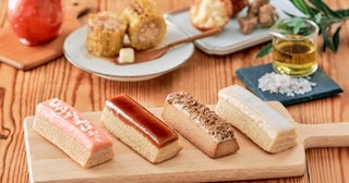 【無印良品】りんご飴、焼きとうもろこしバターなど「みんなでつくるバウム」企画から生まれたバウム4種を期間限定で発売