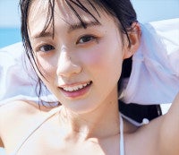 乃木坂46・川崎桜、白ビキニ姿がまぶしい！1st写真集『エチュード』先行カット解禁