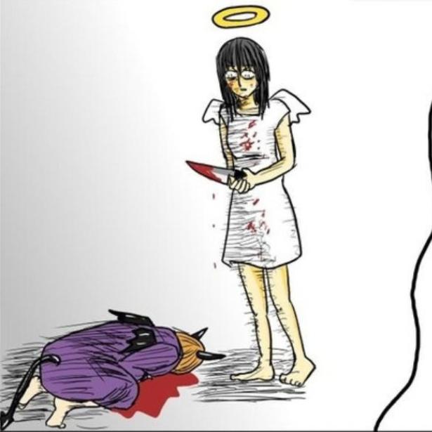 【これぞ修羅場】天使と悪魔が仲たがいし、取り返しのつかない結末へ！描かれない“その後”に想像が止まらない【作者に聞く】
