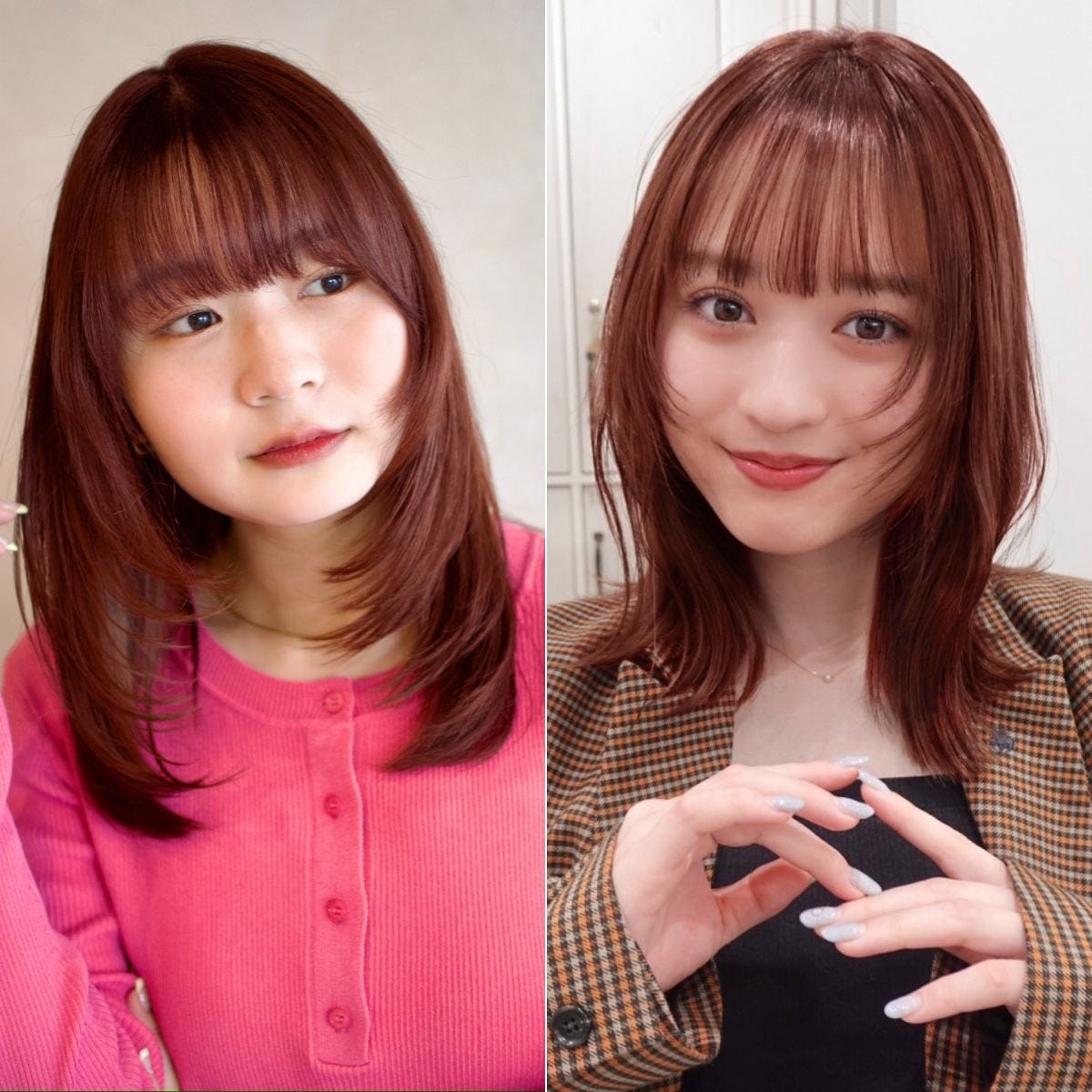 この夏はピンクブラウン！透明感と血色感をかなえる大人の垢抜けヘアカラー3選