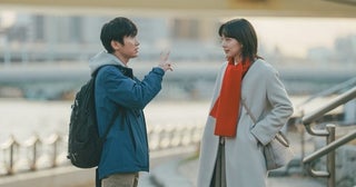 安田章大×のん、映画『平行と垂直』メイキング写真解禁！