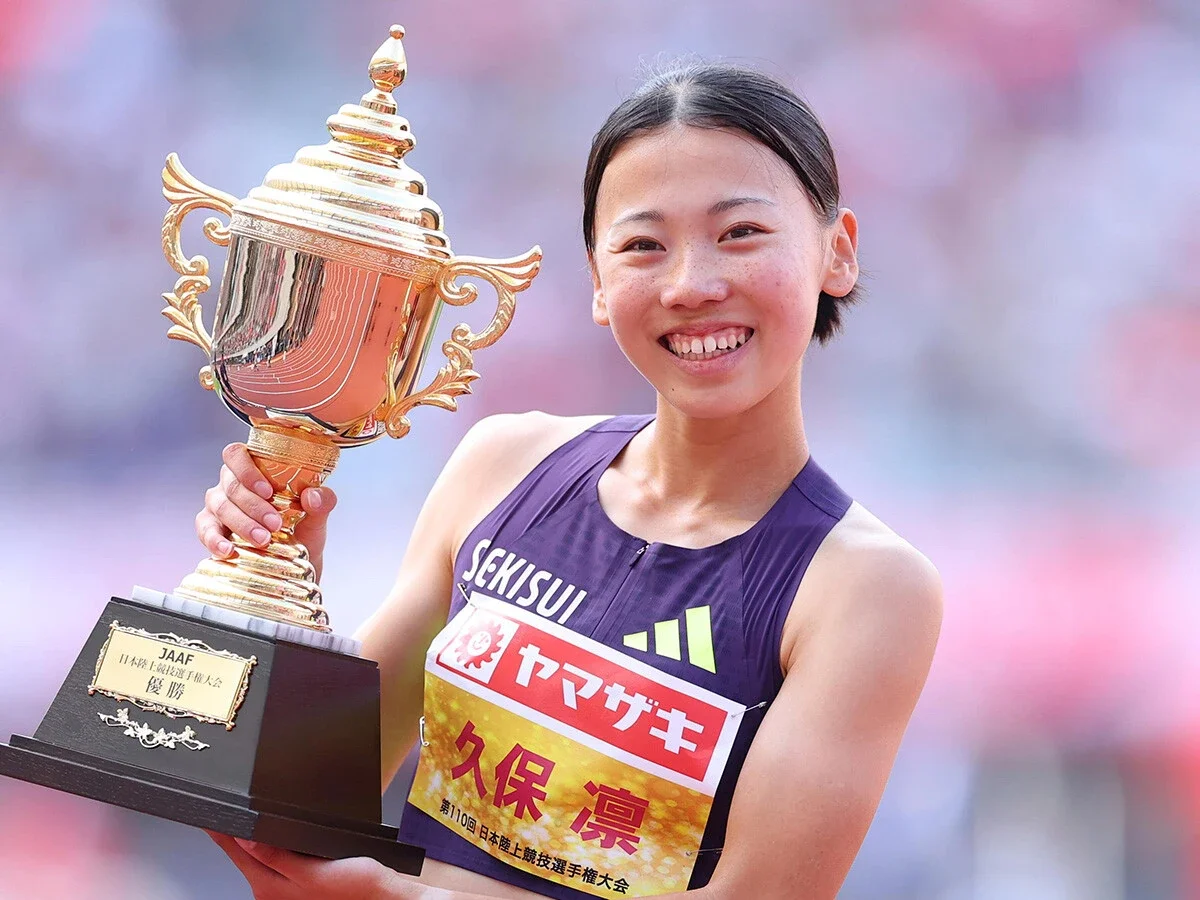 「３連覇のなかで一番うれしい」久保凛が日本選手権で復活優勝新環境を支えたコーチと仲間に「最高のチーム」と感謝