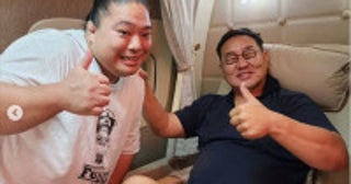 『VIVANT』“ドラム”富栄ドラム、角界レジェンドと遭遇「久しぶりにお会いできて嬉しかったです！」