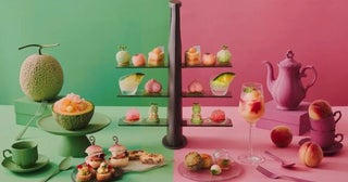 THE THOUSAND KYOTO、桃とメロンのアフタヌーンティーを販売7月19日から9月16日まで