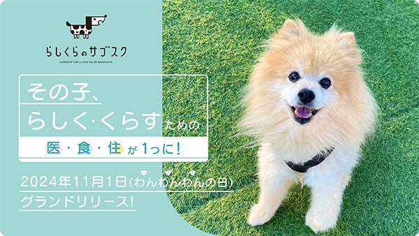 【愛媛県松山市】松山発愛犬家のための定額サービス「らしくらのサブスク」始まる